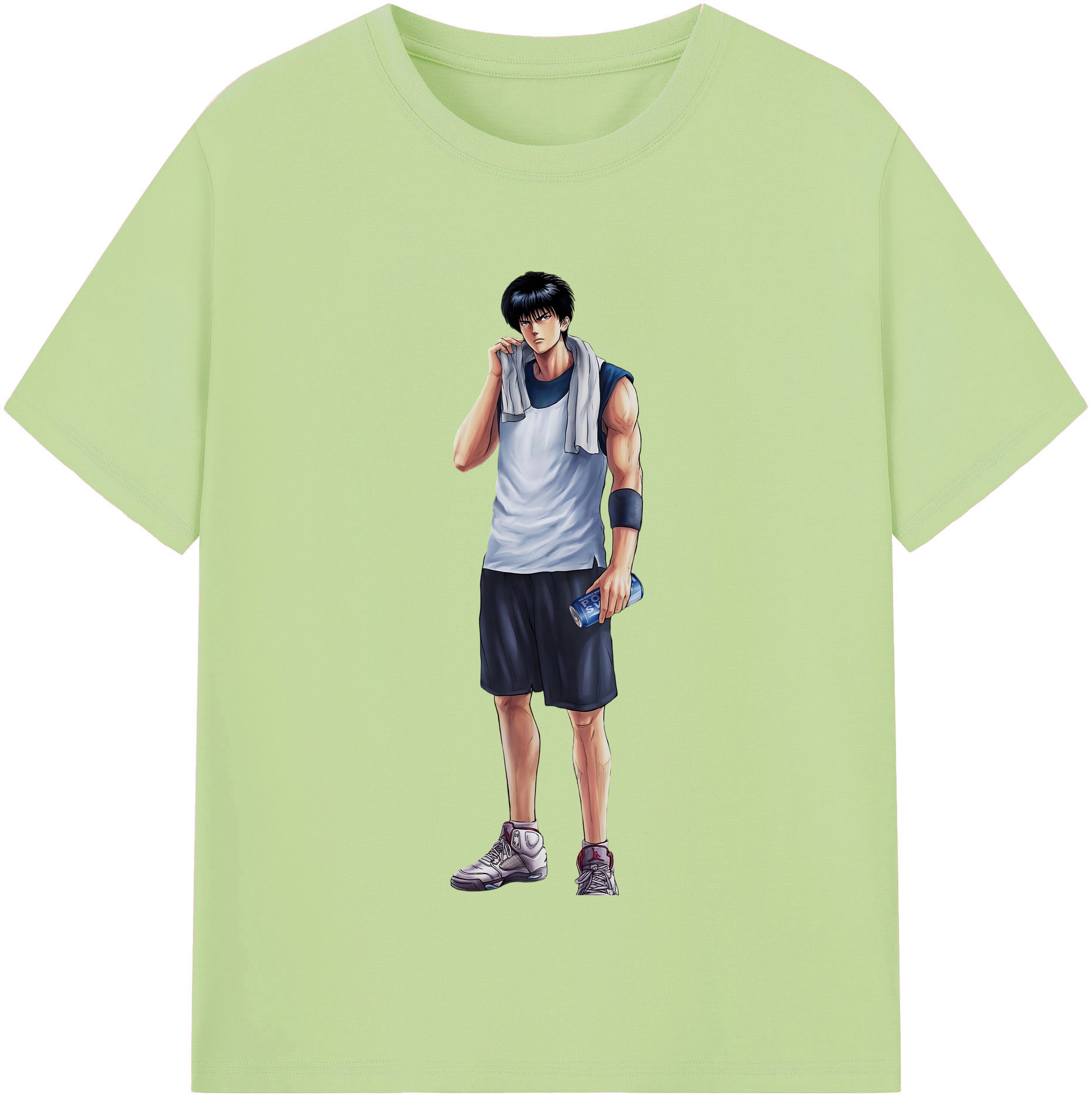 （画像用） SLAM DUNK／スラムダンク 綿100％半袖Tシャツ（フロントプリント）